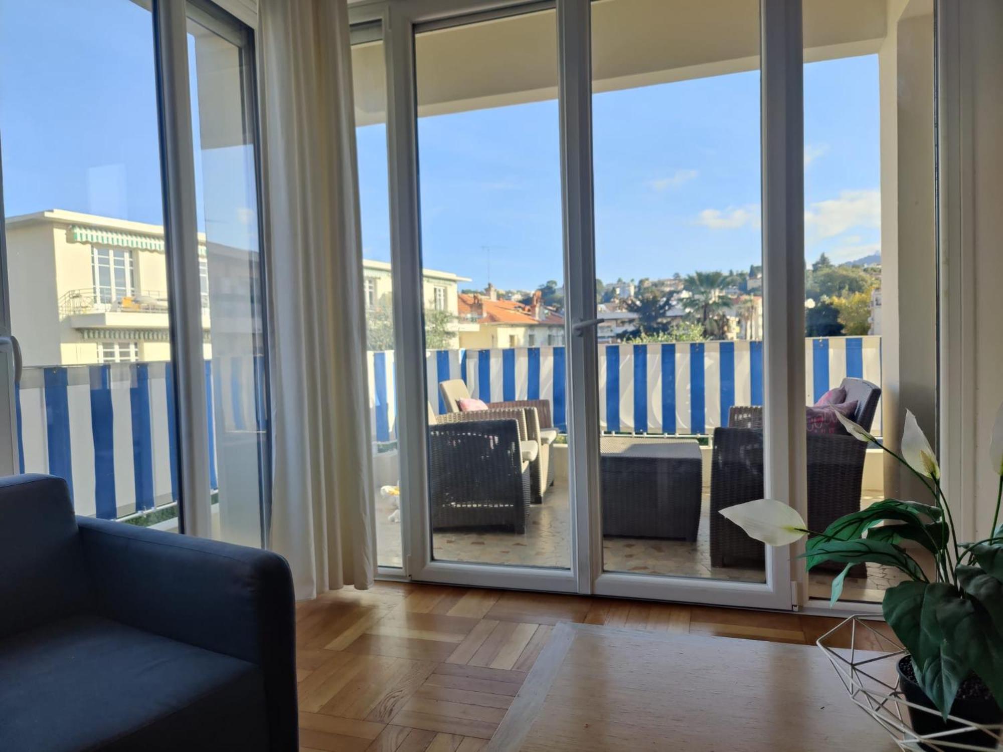 Grand Appartement Terrasse Parking Nice Luaran gambar